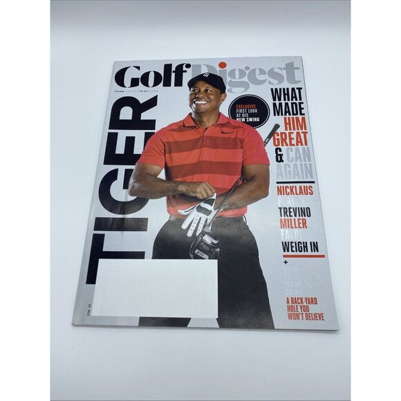 Golf Digest Magazine 2018 Lot Of 9 Tiger, Fleetwood, Xander Breed Spieth Hideki - Picture 13 of 16